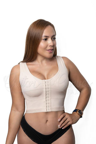 High coverage bra back and sides