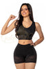 High coverage bra back and sides