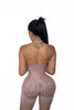 Faja Colombiana  Strapless Media Pierna - Alta Compresión