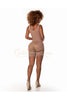 Girdle side closure half leg
