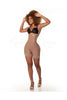 Girdle side closure half leg